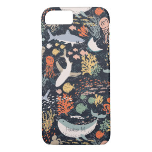 Personalized   Marine Life iPhone 8/7 Case