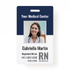 Personalized Medical Employee Photo ID