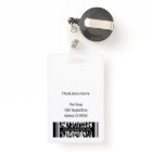 Personalized Medical Employee Photo ID