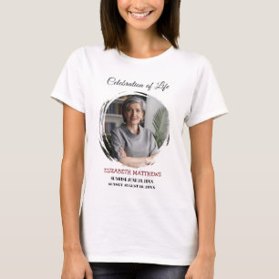 Personalized Memorial Remembrance Gift Funeral RIP T-Shirt