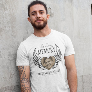 Personalized Memory Memorial Photo T-Shirt