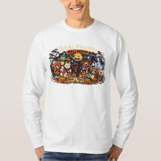 Personalized Men’s Yokai Halloween Long Sleeve Shi T-Shirt
