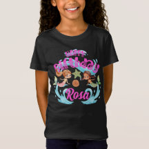 Personalized Mermaid Birthday Shirt