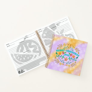 PERSONALIZED MERRY CHRISTMAS 20XX NOTEBOOK