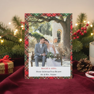 Personalized Merry Christmas Card – Bright & Anna