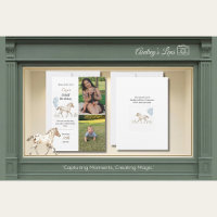 Personalized Miniature Horse 1st Birthday 
