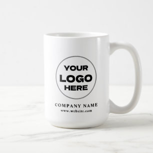Personalized Modern Business Logo Promotional Swag Coffee Mug