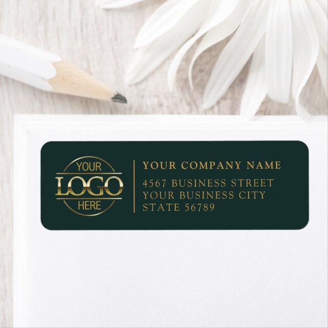 Personalized Modern Business Logo Return Address (Insitu)