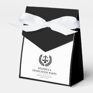 Personalized Modern Law School Graduation Favour Box