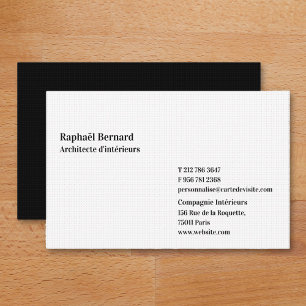 Personalized Modern Smart Elegant Professional Business Card