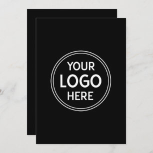 Personalized, Modern, Stylish, Monochrome, QR Code Invitation