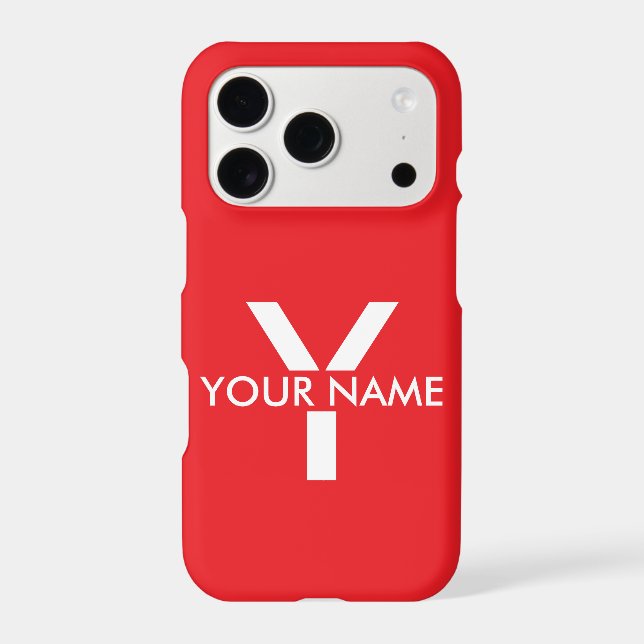 Personalized Modern Stylish Trendy  Case-Mate iPh (Back)