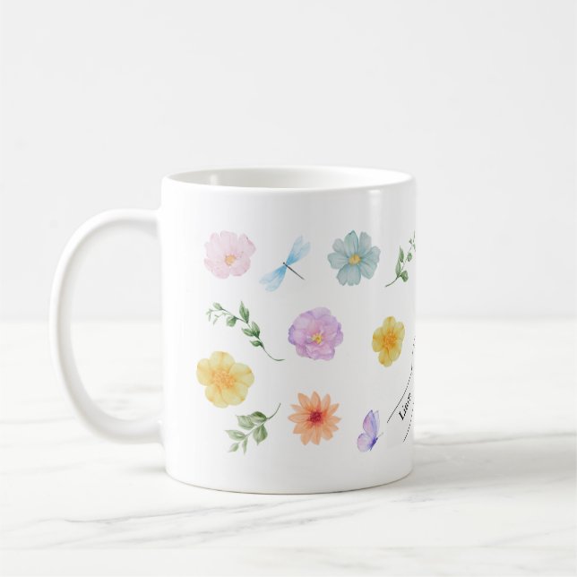 Personalized Mom Mug with Kids Hands (Left)
