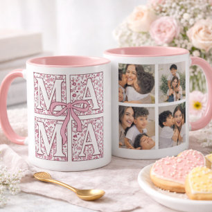 Personalized Mom Photo Mug Cute Design