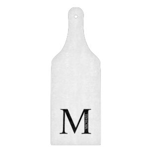 Personalized Monogram and Name Cutting Board