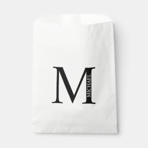 Personalized Monogram and Name Favor Bag