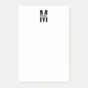 Personalized Monogram and Name Notes