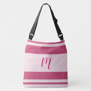 PERSONALIZED MONOGRAM LETTER CROSSBODY BAG