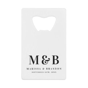 Personalized Monogrammed Initials Wedding Favors