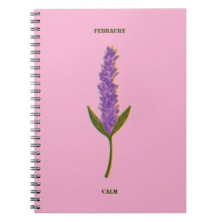 Personalized Monthly Serenity Journal Minimalist 
