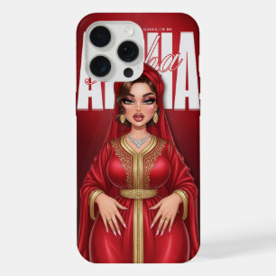 Personalized Moroccan Diva Queen Phone Case