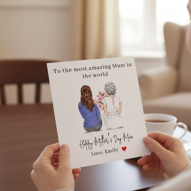 Personalized Mother’s Day Card From Daughter (Creator Uploaded)