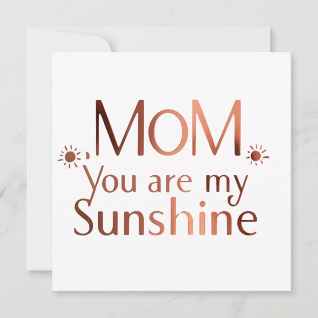 Personalized Mother’s Day Mug – Custom Gift for Mo Holiday Card (Front)