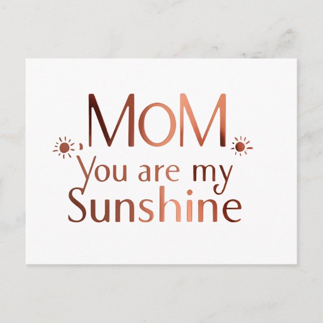 Personalized Mother’s Day Mug – Custom Gift for Mo Postcard (Front)