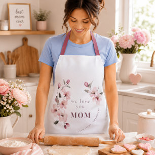 Personalized Mothers Day Apron for Mom