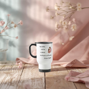 Personalized Mother's Day Mom's Hug Travel Mug