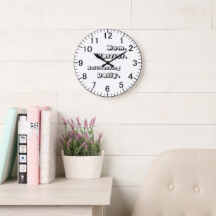 Personalized mother's day outfits, Life Mom Gifts Large Clock