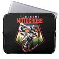 Personalized Motocross Racing Dirt Bike Trail Ride