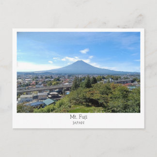 Personalized, Mount Fuji, Japan Postcard