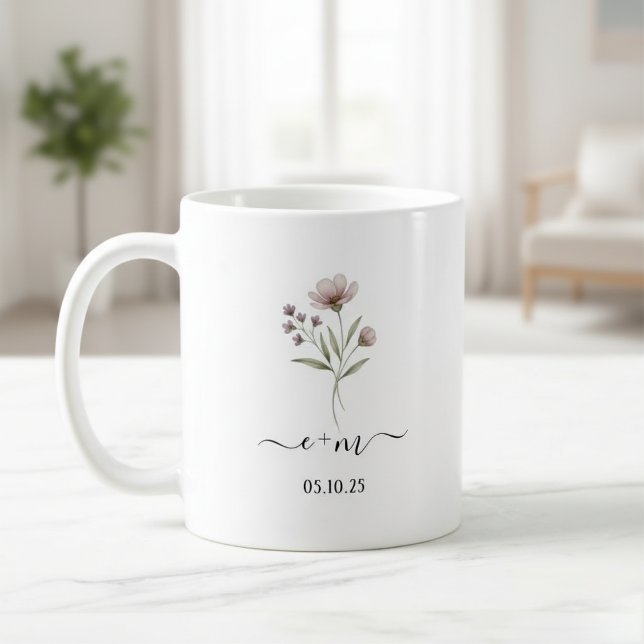 Personalized Mr & Mrs coffee mugs, Engagement  Mug (Creator Uploaded)