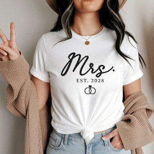 Personalized Mr. & Mrs. Shirts   Wedding Gift