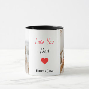 Personalized Mug Father’s Day Gift with Kids Names