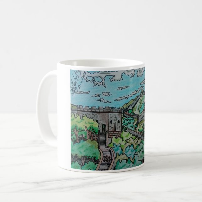 Personalized mug - Landscape (Front Left)