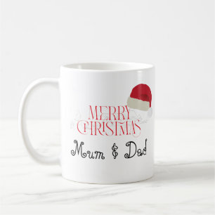 Personalized Mum & Dad Photo Mug - Christmas Gift