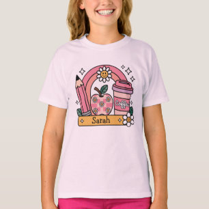 Personalized Name Back to School Gift for Teacher T-Shirt