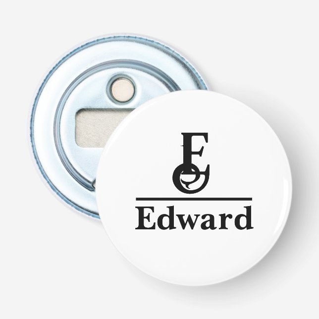 Personalized Name  Bottle Opener (Front)