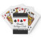 Personalized name bridge playing cards
