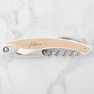 Personalized Name Corkscrew Elegant Wine Opener 