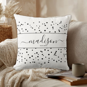 personalized name cushion