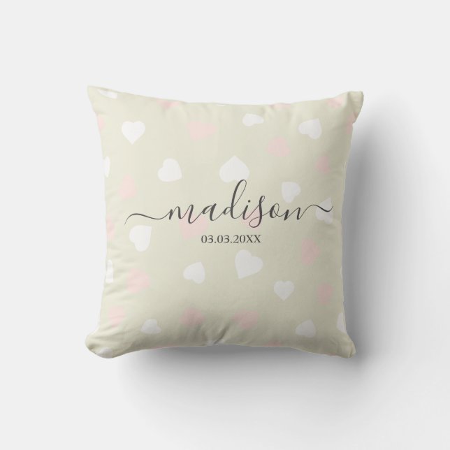 personalized name cushion (Front)