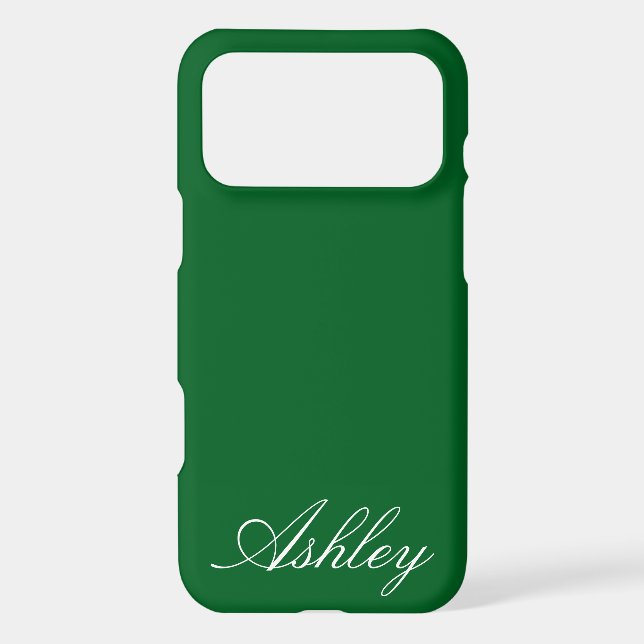 Personalized Name Custom Modern Minimal Monogram  (Back)