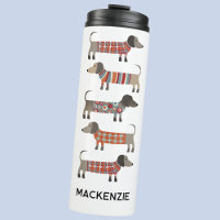 Personalized Name Dachshund Wiener Sausage Dog