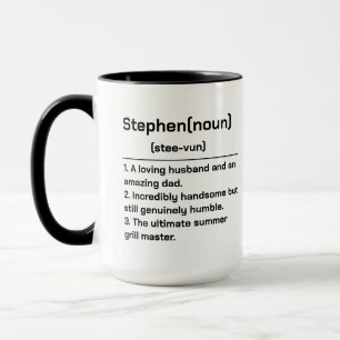 Personalized Name Definition   Custom Meaning Mug