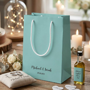 Personalized Name Gift Bags, Ribbon Tie Rope Gift  Small Gift Bag