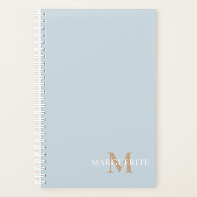 Personalized Name Monogram Planner (Front)