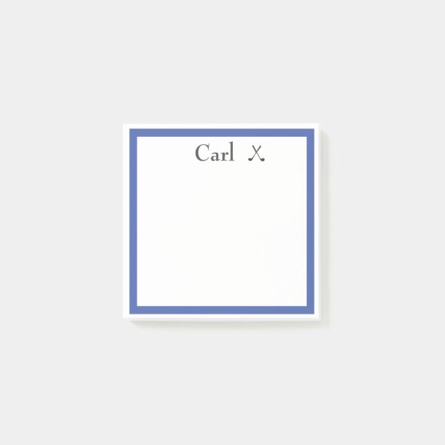 PERSONALIZED name notes (Front)